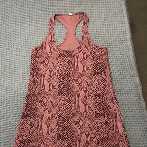 Lululemon Snakeskin Cool Racerback